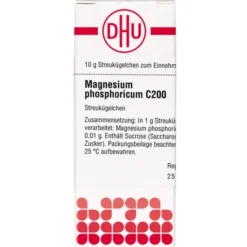 MAGNESIUM PHOSPHORICUM C 200 Globuli 10 g