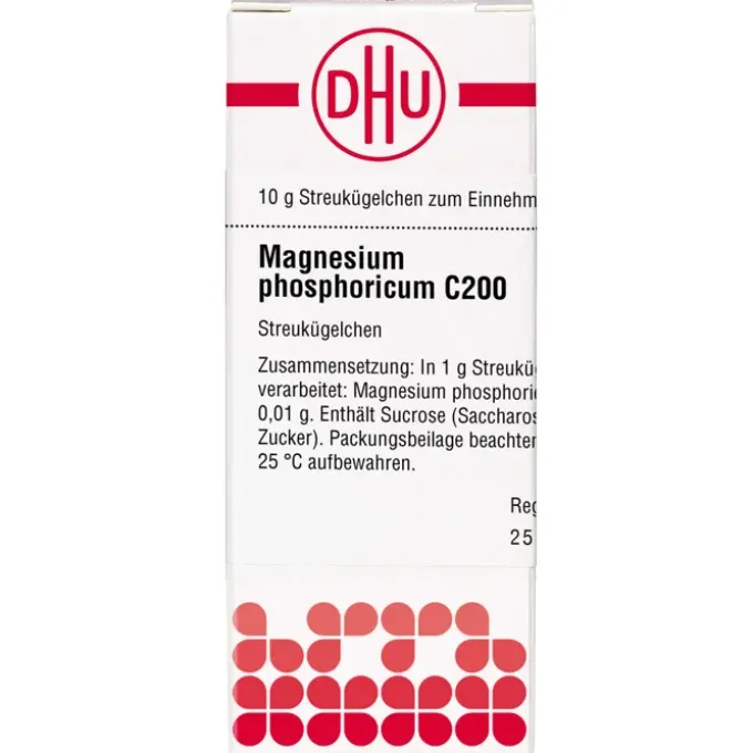 MAGNESIUM PHOSPHORICUM C 200 Globuli 10 g