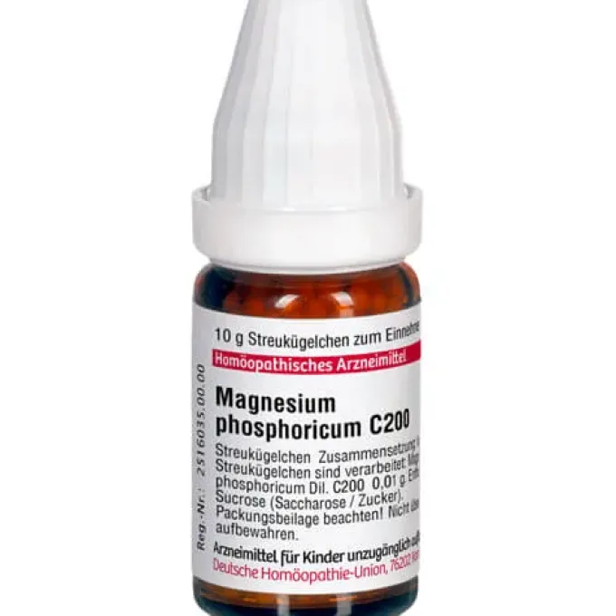 MAGNESIUM PHOSPHORICUM C 200 Globuli 10 g