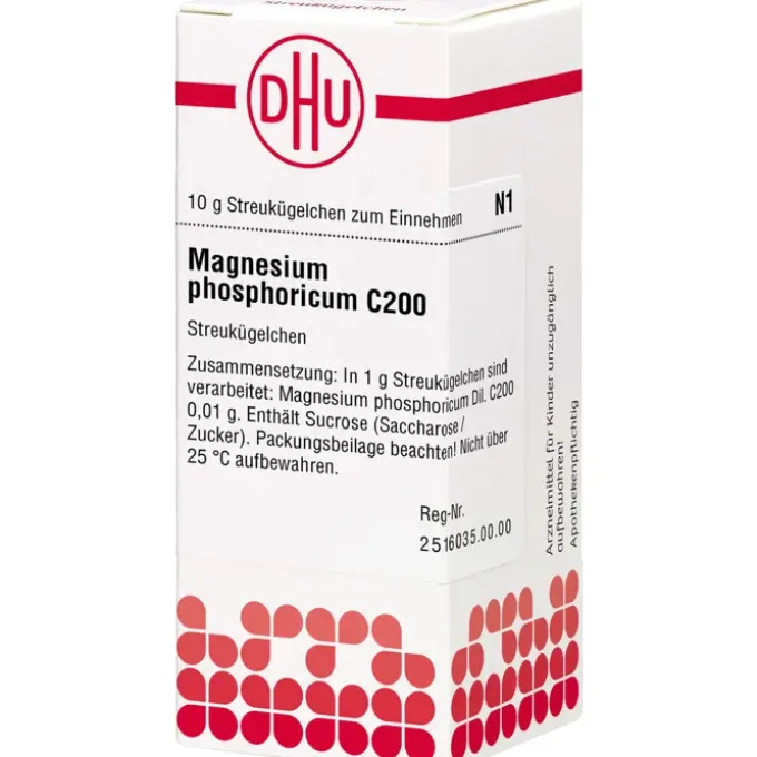 MAGNESIUM PHOSPHORICUM C 200 Globuli 10 g