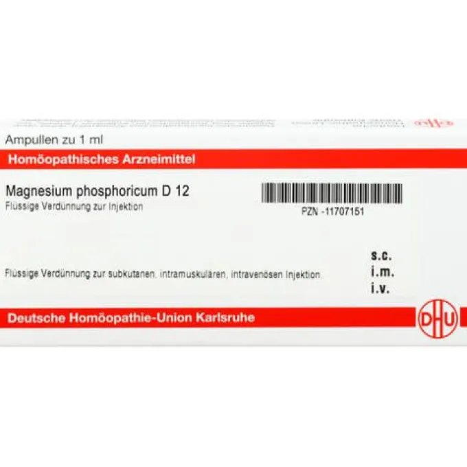 MAGNESIUM PHOSPHORICUM D 12 Ampullen 8X1 ml