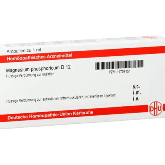 MAGNESIUM PHOSPHORICUM D 12 Ampullen 8X1 ml