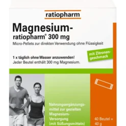 MAGNESIUM-RATIOPHARM 300 mg Micro-Pellets m.Gran. 40 Stück
