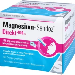 MAGNESIUM SANDOZ Direkt 400 mg Sticks 48 Stück