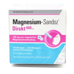 MAGNESIUM SANDOZ Direkt 400 mg Sticks 48 Stück