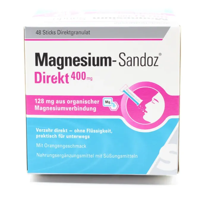 MAGNESIUM SANDOZ Direkt 400 mg Sticks 48 Stück