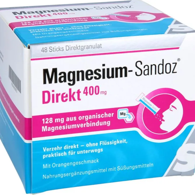 MAGNESIUM SANDOZ Direkt 400 mg Sticks 48 Stück