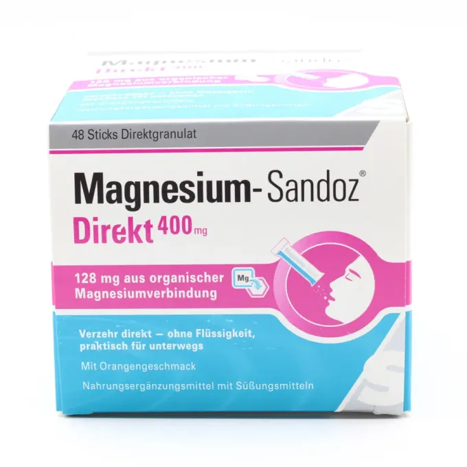 MAGNESIUM SANDOZ Direkt 400 mg Sticks 48 Stück
