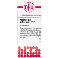 MAGNESIUM SULFURICUM D 12 Globuli 10 g