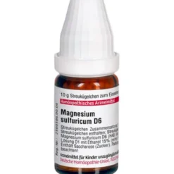 MAGNESIUM SULFURICUM D 6 Globuli 10 g