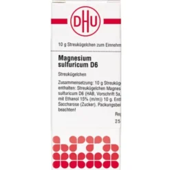 MAGNESIUM SULFURICUM D 6 Globuli 10 g