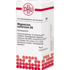 MAGNESIUM SULFURICUM D 6 Globuli 10 g