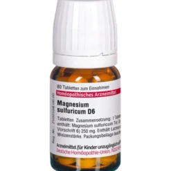 MAGNESIUM SULFURICUM D 6 Tabletten 80 St