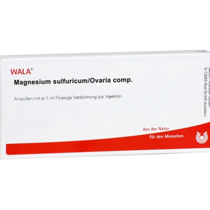 MAGNESIUM SULFURICUM/Ovaria comp.Ampullen 10X1 ml