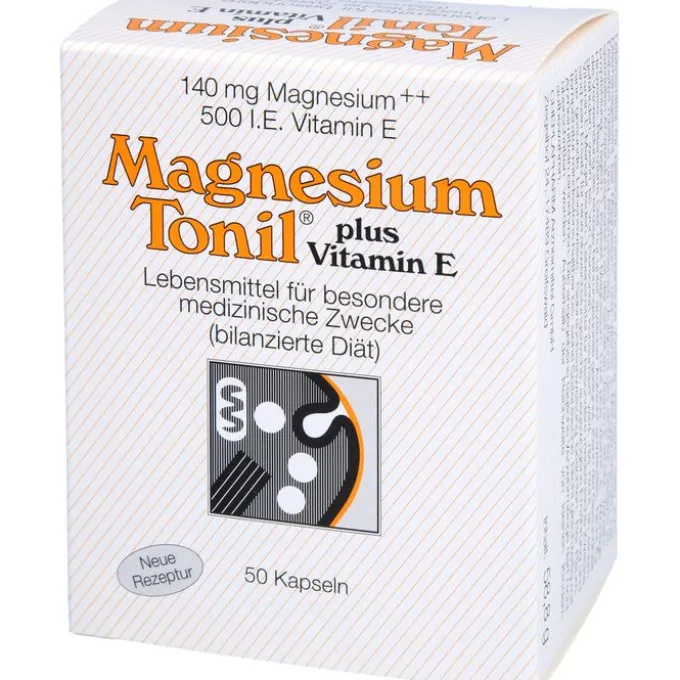 MAGNESIUM TONIL plus Vitamin E Kapseln 50 Stück
