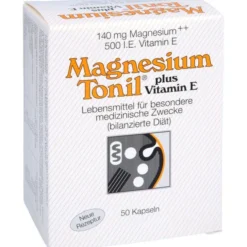 MAGNESIUM TONIL plus Vitamin E Kapseln 50 Stück