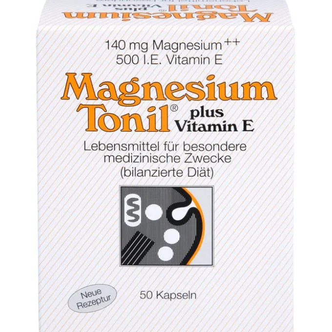MAGNESIUM TONIL plus Vitamin E Kapseln 50 Stück