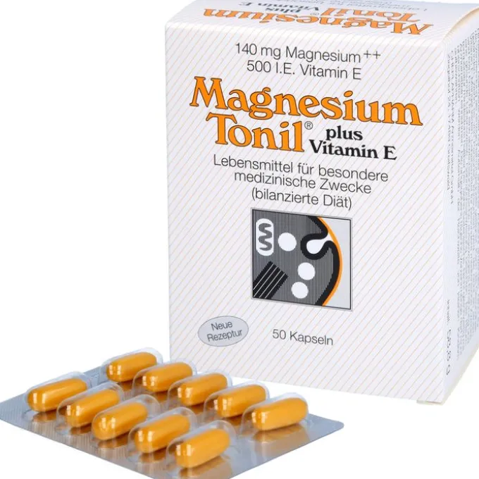 MAGNESIUM TONIL plus Vitamin E Kapseln 50 Stück