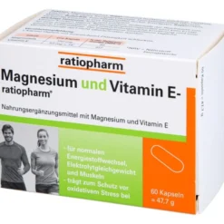 MAGNESIUM UND VITAMIN E-ratiopharm Kapseln 60 Stück
