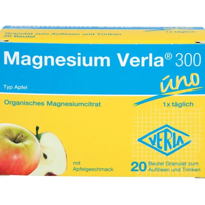 MAGNESIUM VERLA 300 Apfel Granulat 20 Stück