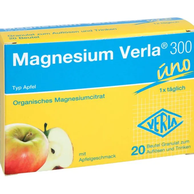 MAGNESIUM VERLA 300 Apfel Granulat 20 Stück