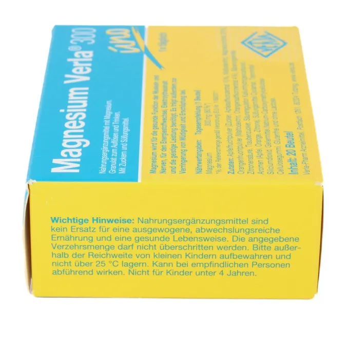 MAGNESIUM VERLA 300 Apfel Granulat 20 Stück