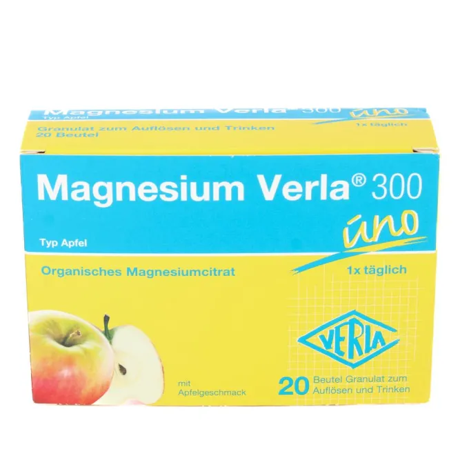 MAGNESIUM VERLA 300 Apfel Granulat 20 Stück