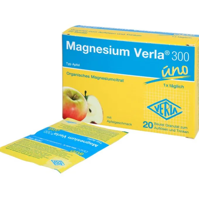 MAGNESIUM VERLA 300 Apfel Granulat 20 Stück
