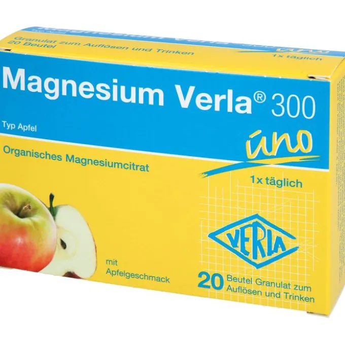 MAGNESIUM VERLA 300 Apfel Granulat 20 Stück