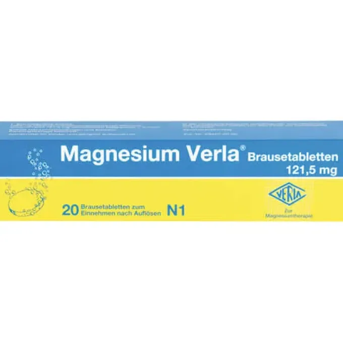 MAGNESIUM VERLA Brausetabletten 20 St