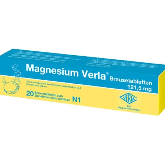 MAGNESIUM VERLA Brausetabletten 20 St