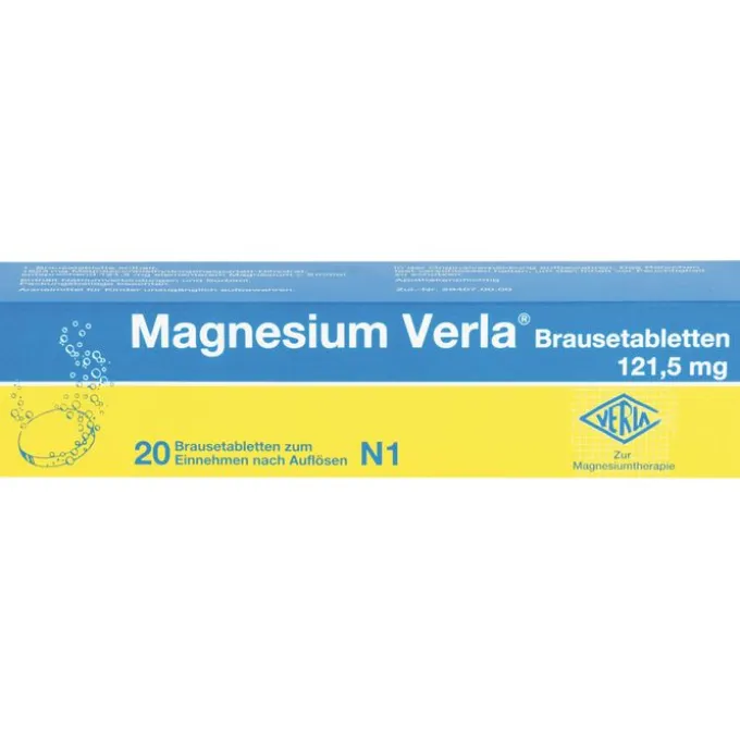 MAGNESIUM VERLA Brausetabletten 20 St