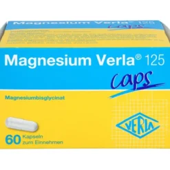 MAGNESIUM VERLA 125 Caps 60 Stück