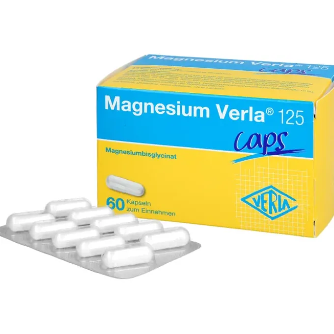 MAGNESIUM VERLA 125 Caps 60 Stück