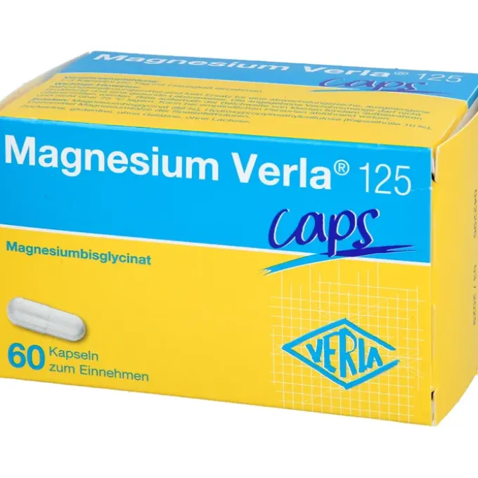 MAGNESIUM VERLA 125 Caps 60 Stück