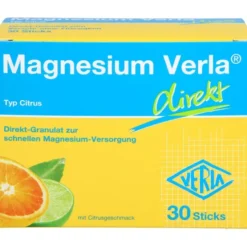 MAGNESIUM VERLA direkt Citrus Granulat 30 Stück