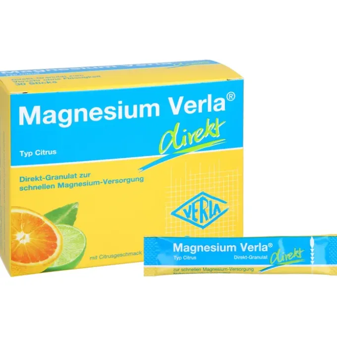 MAGNESIUM VERLA direkt Citrus Granulat 30 Stück