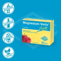 MAGNESIUM VERLA direkt Himbeere Granulat 30 Stück