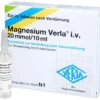MAGNESIUM VERLA i.v. 20 mmol/10 ml K.z.H.e.Inf.Lsg 5 St