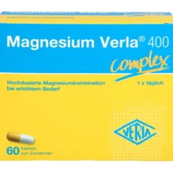 MAGNESIUM VERLA 400 Kapseln 60 Stück