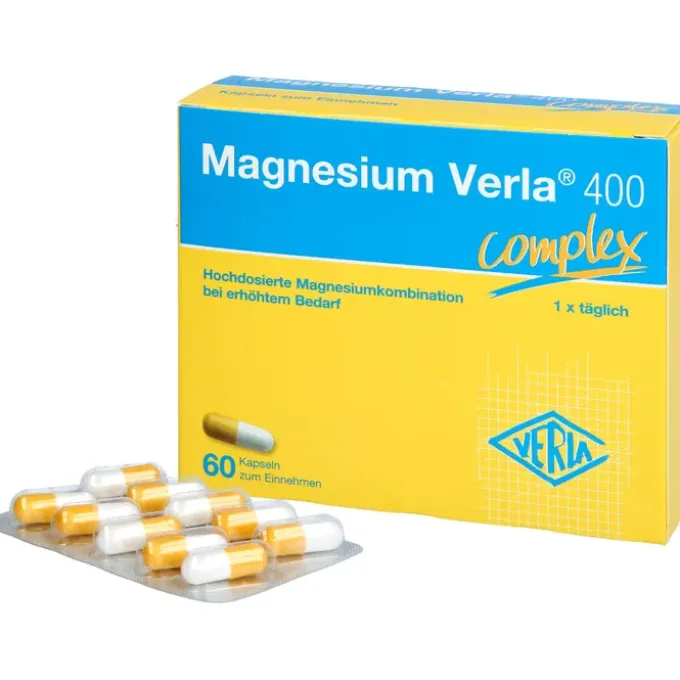 MAGNESIUM VERLA 400 Kapseln 60 Stück