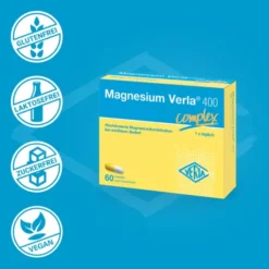 MAGNESIUM VERLA 400 Kapseln 60 Stück