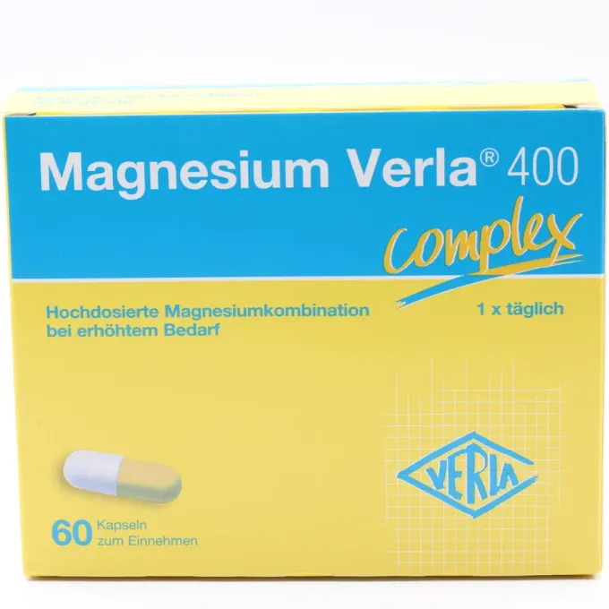 MAGNESIUM VERLA 400 Kapseln 60 Stück