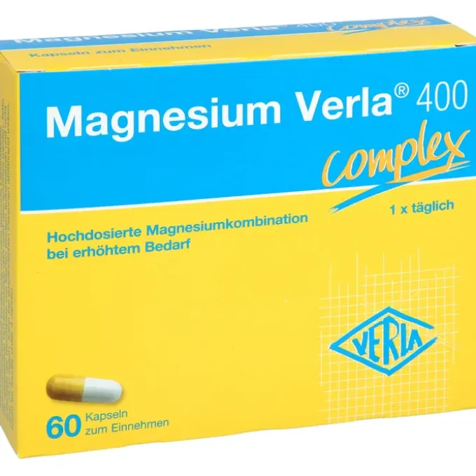 MAGNESIUM VERLA 400 Kapseln 60 Stück
