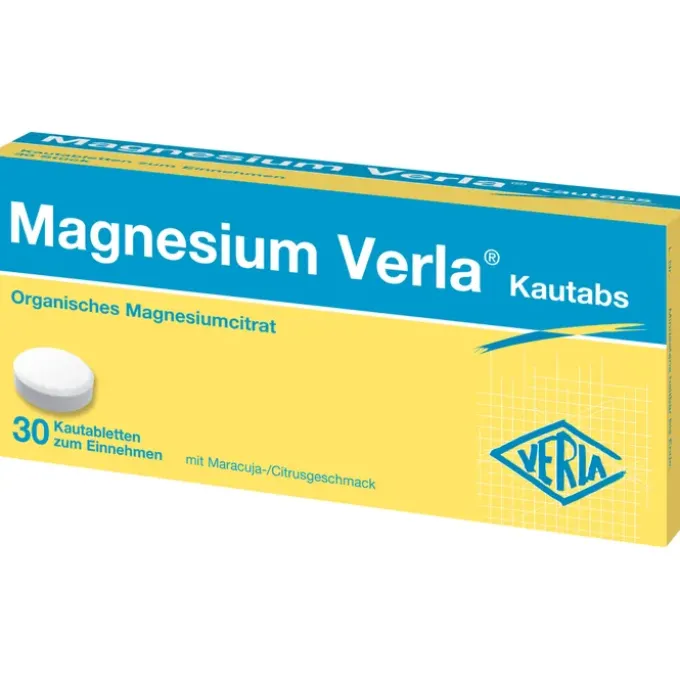 MAGNESIUM VERLA Kautabs 30 Stück