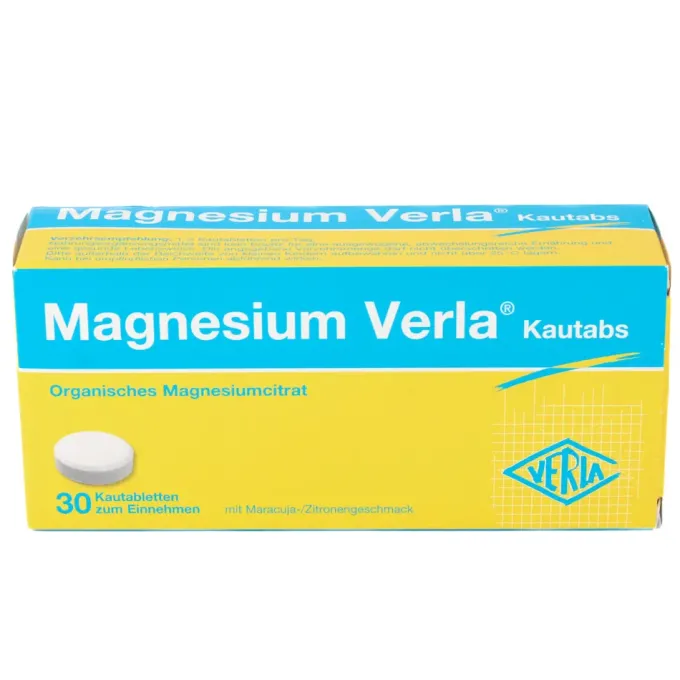 MAGNESIUM VERLA Kautabs 30 Stück