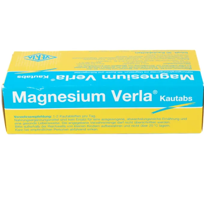 MAGNESIUM VERLA Kautabs 30 Stück