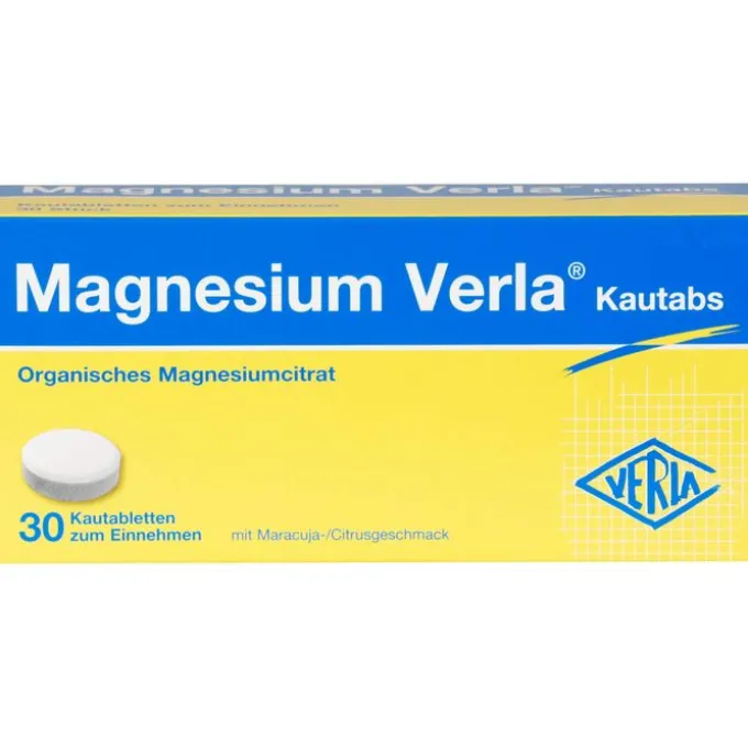 MAGNESIUM VERLA Kautabs 30 Stück