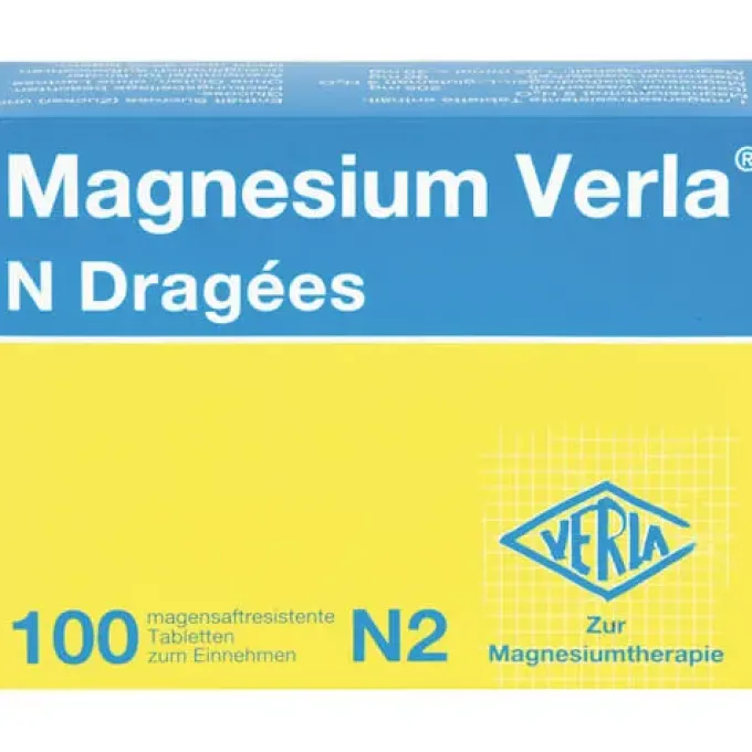 MAGNESIUM VERLA N Dragees 100 St