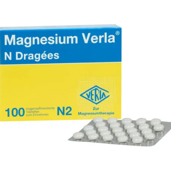 MAGNESIUM VERLA N Dragees 100 St